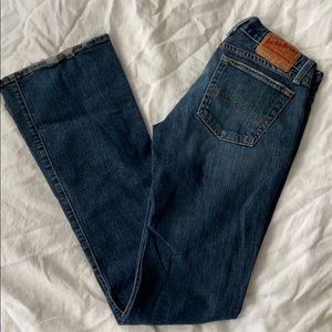 Lucky Brand low rise flare jeans